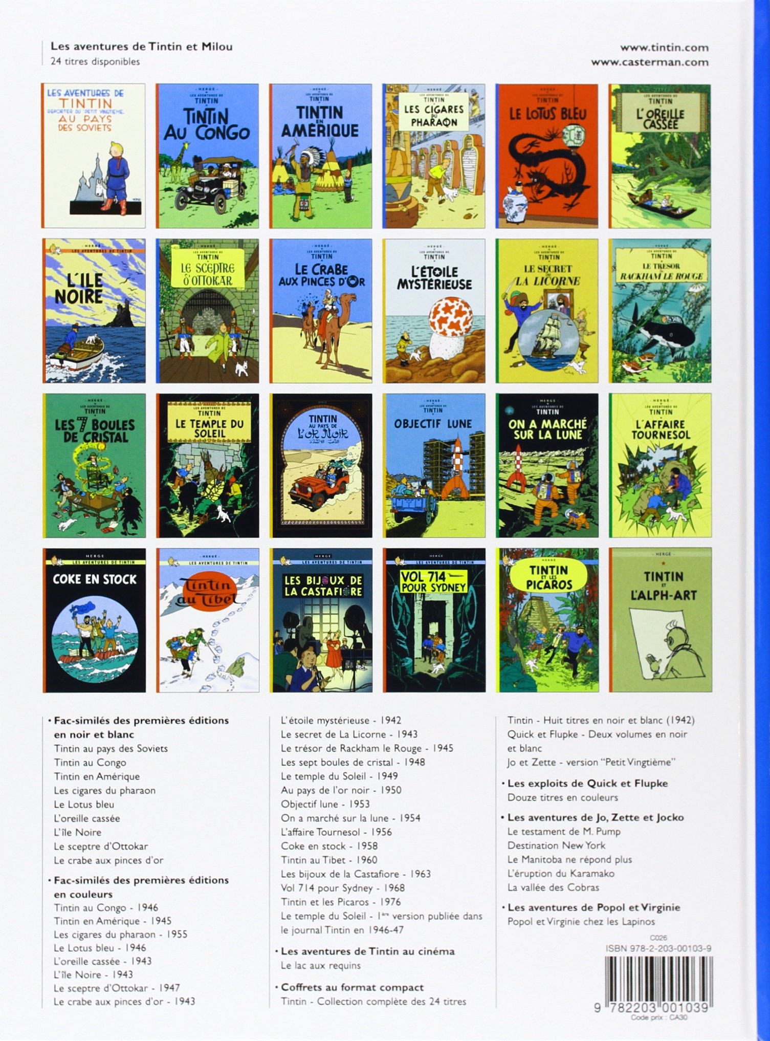 Les aventures de Tintin : Les Cigares du pharaon